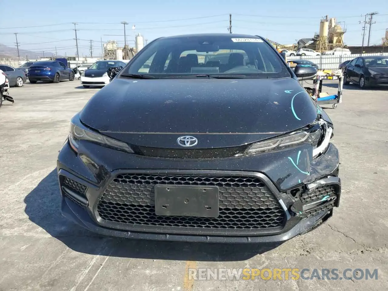5 Фотография поврежденного автомобиля JTDS4RCE4LJ051332 TOYOTA COROLLA 2020