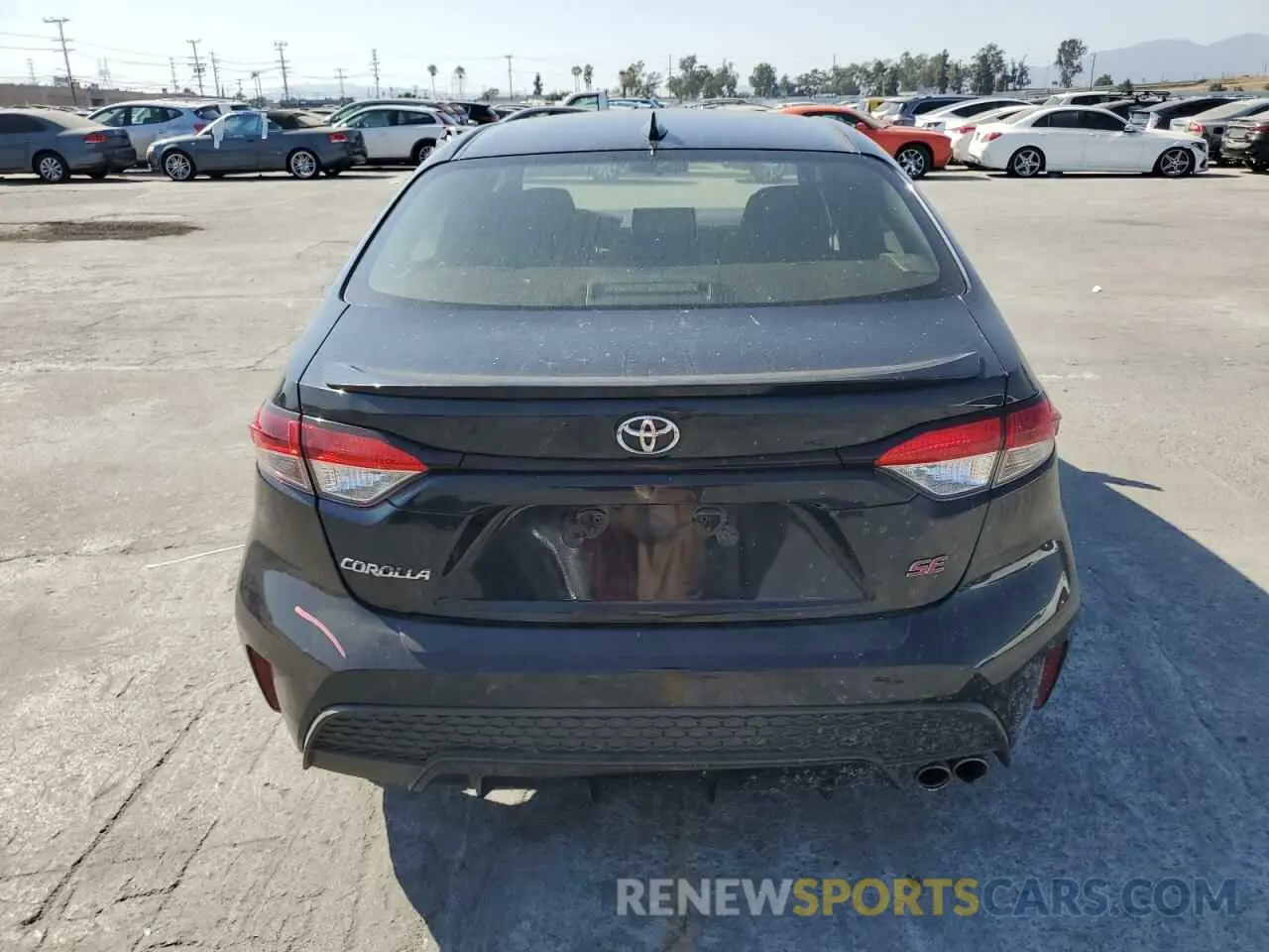 6 Фотография поврежденного автомобиля JTDS4RCE4LJ051332 TOYOTA COROLLA 2020