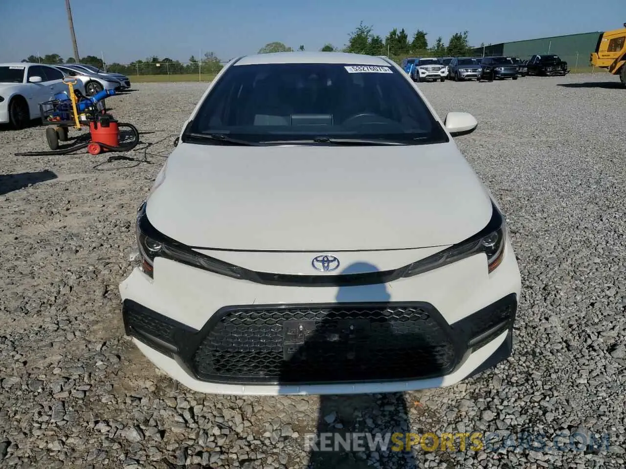 5 Photograph of a damaged car JTDS4RCE4LJ052979 TOYOTA COROLLA 2020