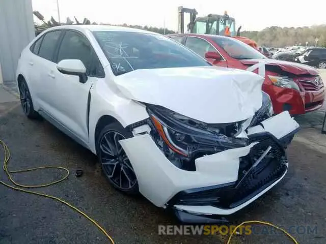 1 Photograph of a damaged car JTDS4RCE5LJ000843 TOYOTA COROLLA 2020