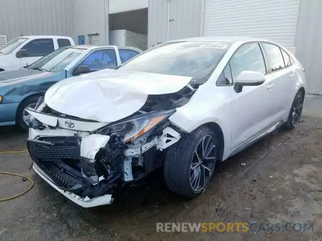 2 Photograph of a damaged car JTDS4RCE5LJ000843 TOYOTA COROLLA 2020