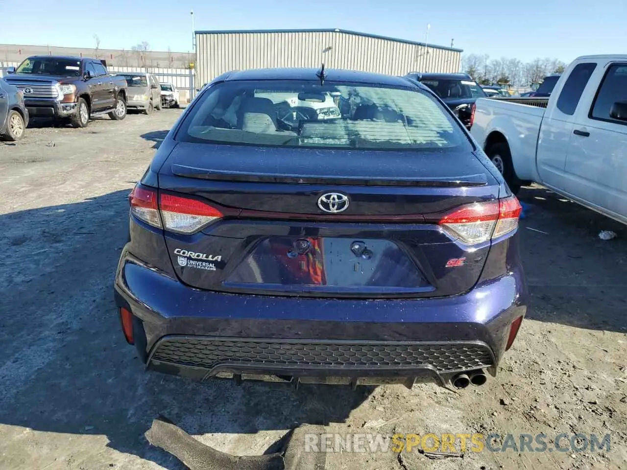 6 Photograph of a damaged car JTDS4RCE5LJ002138 TOYOTA COROLLA 2020