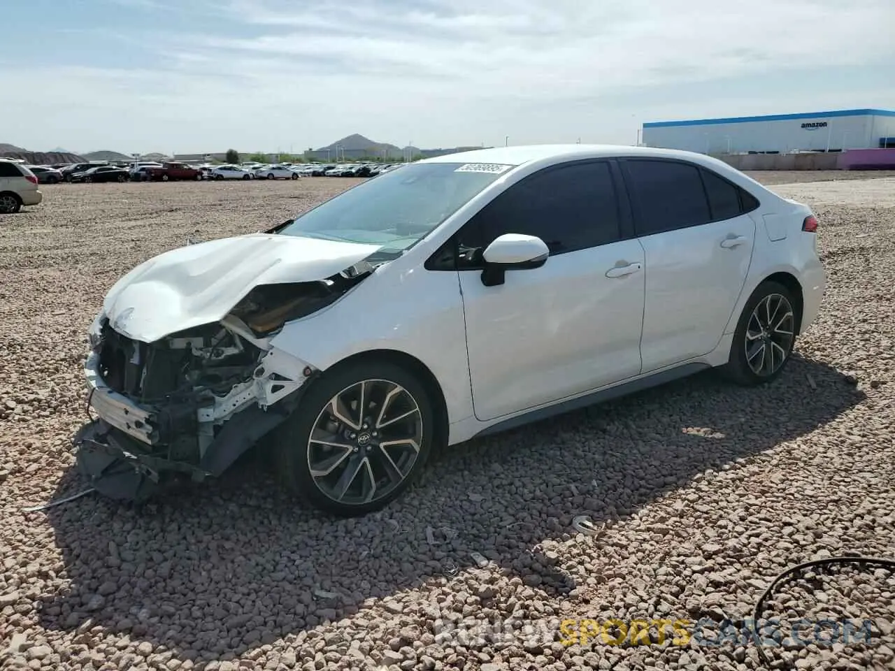 1 Фотография поврежденного автомобиля JTDS4RCE5LJ016170 TOYOTA COROLLA 2020