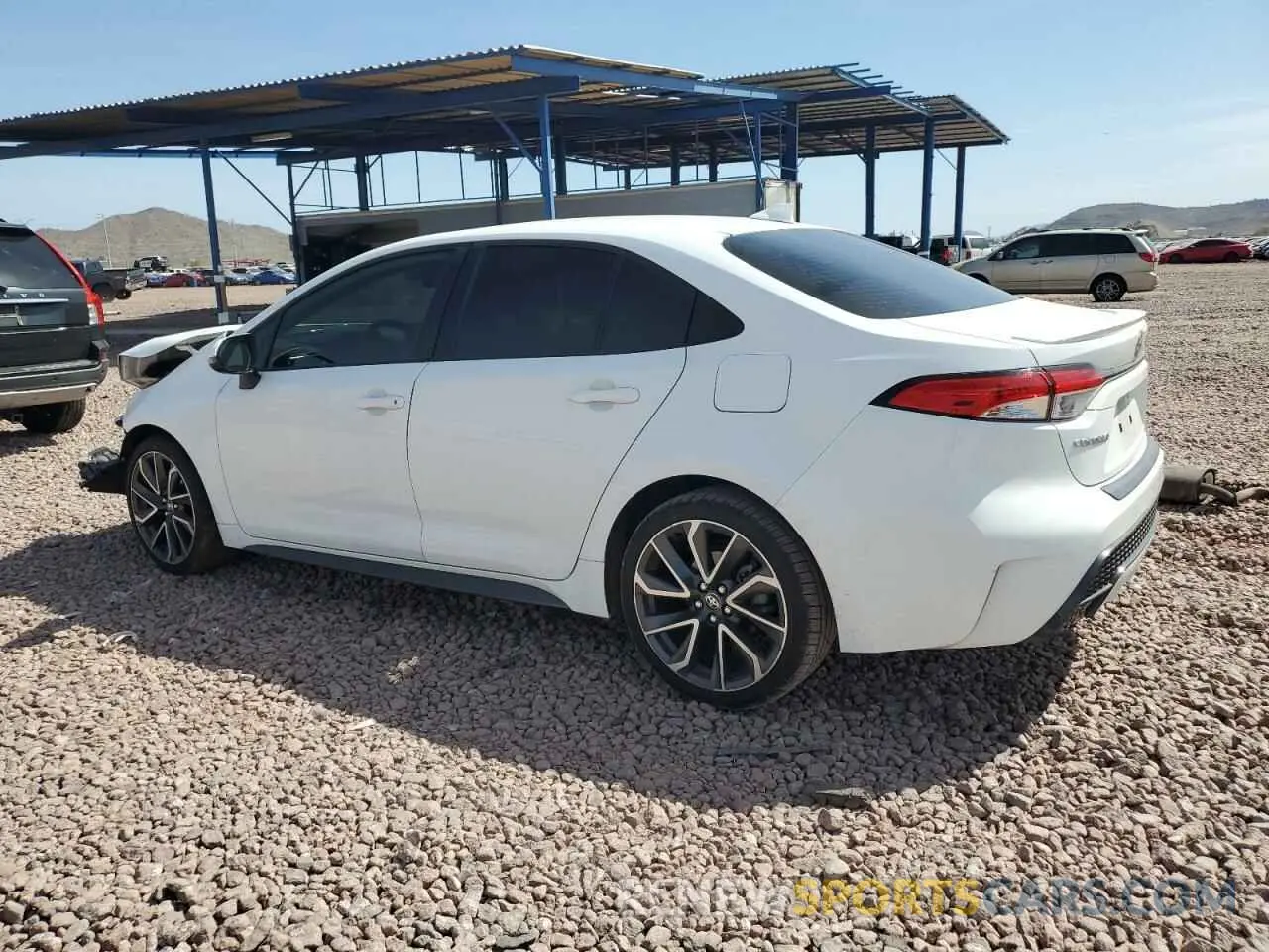 2 Фотография поврежденного автомобиля JTDS4RCE5LJ016170 TOYOTA COROLLA 2020