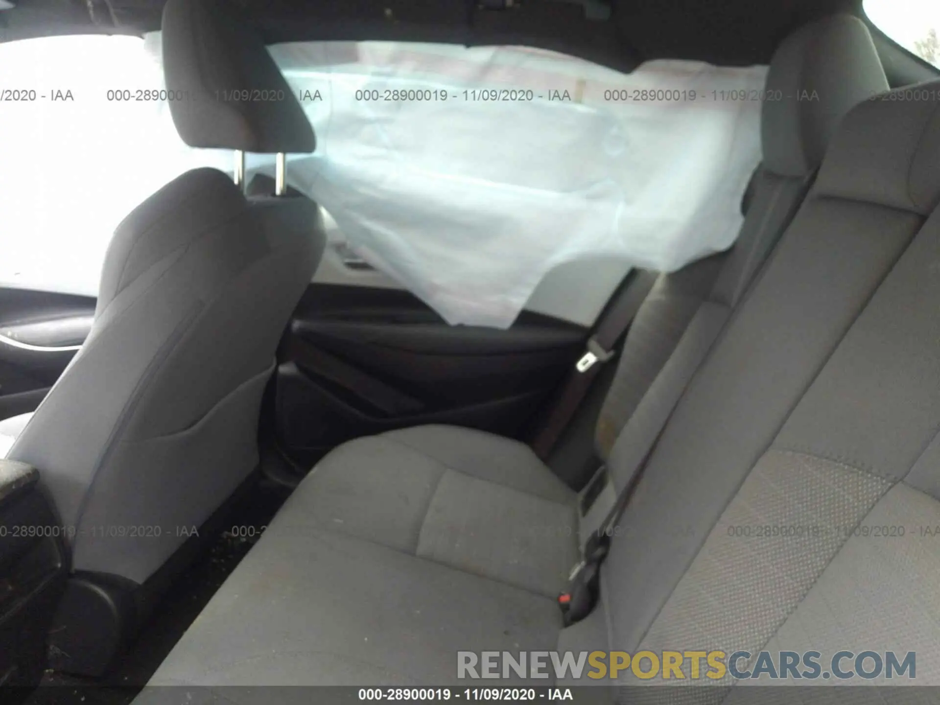 8 Photograph of a damaged car JTDS4RCE5LJ016220 TOYOTA COROLLA 2020