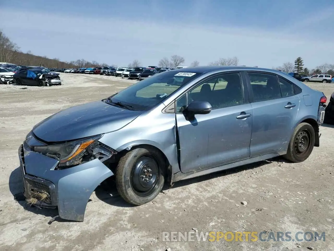 1 Photograph of a damaged car JTDS4RCE5LJ019988 TOYOTA COROLLA 2020
