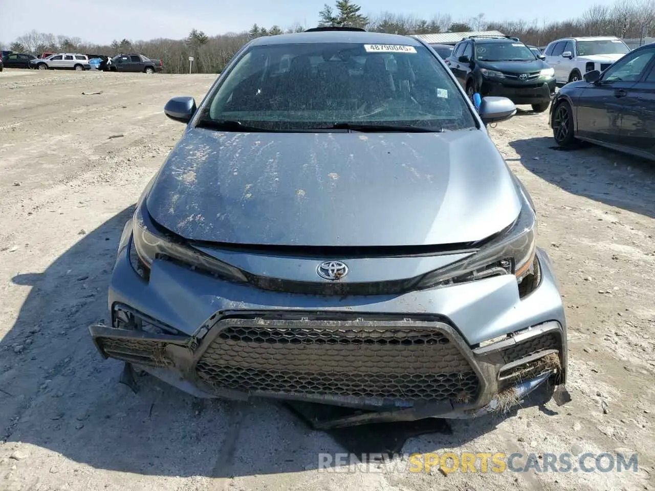 5 Photograph of a damaged car JTDS4RCE5LJ019988 TOYOTA COROLLA 2020