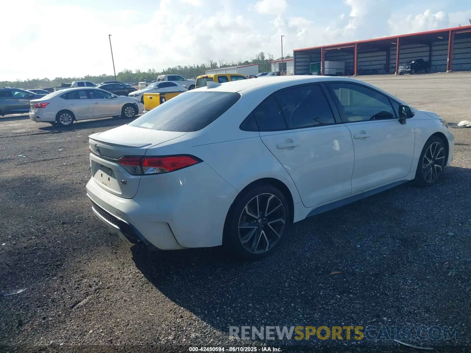 4 Фотография поврежденного автомобиля JTDS4RCE5LJ024401 TOYOTA COROLLA 2020
