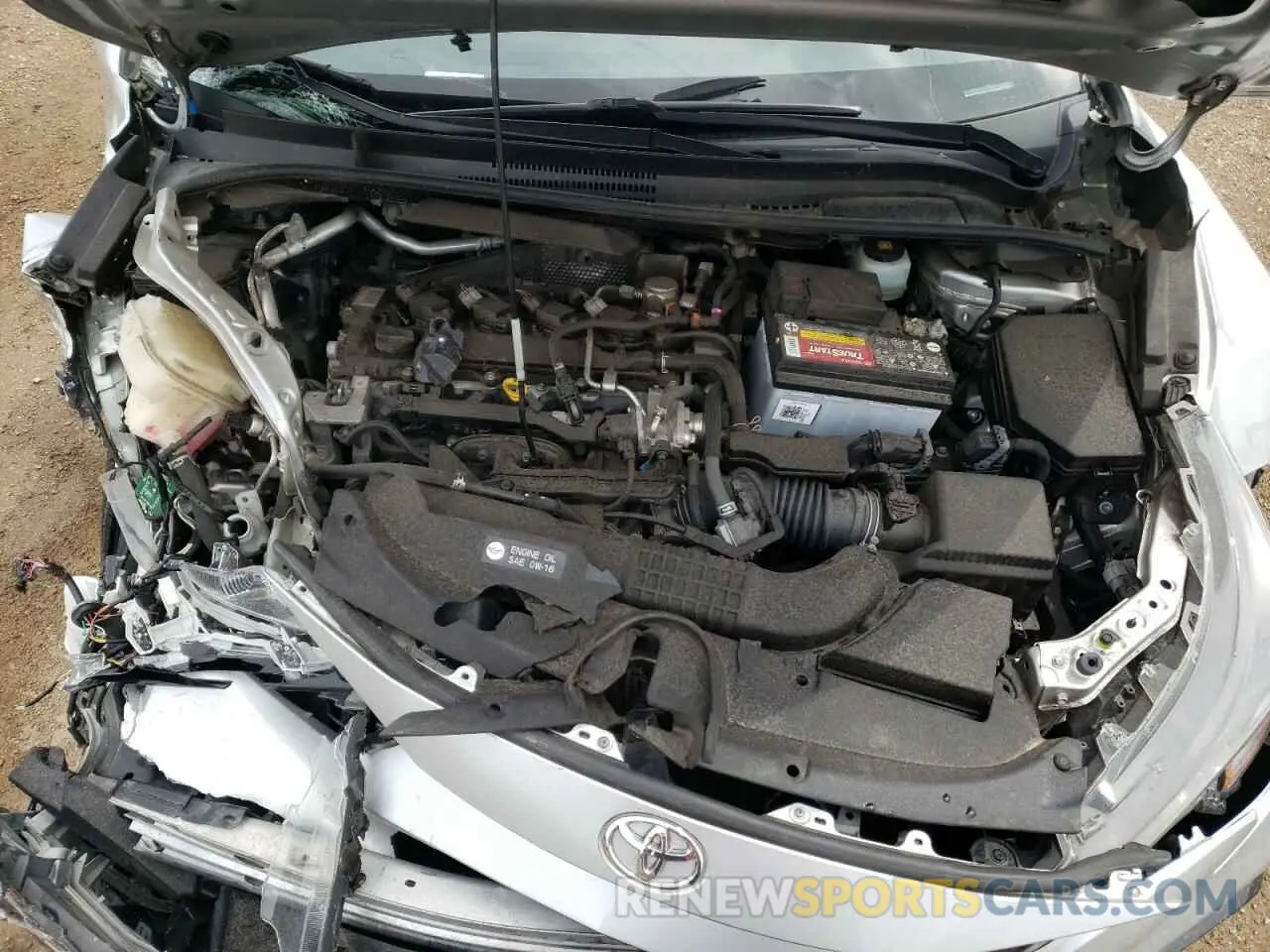 11 Фотография поврежденного автомобиля JTDS4RCE5LJ030974 TOYOTA COROLLA 2020