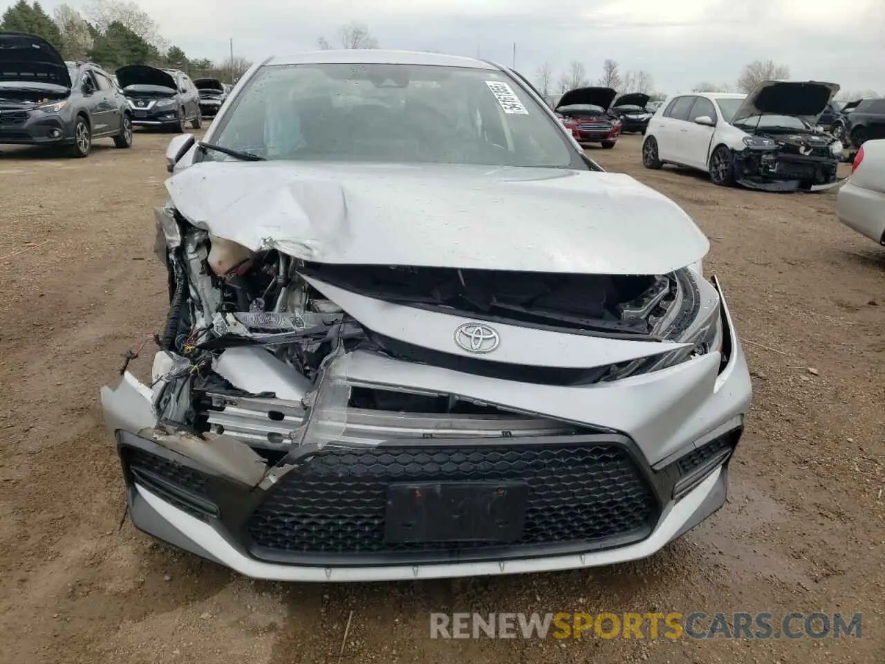 5 Фотография поврежденного автомобиля JTDS4RCE5LJ030974 TOYOTA COROLLA 2020