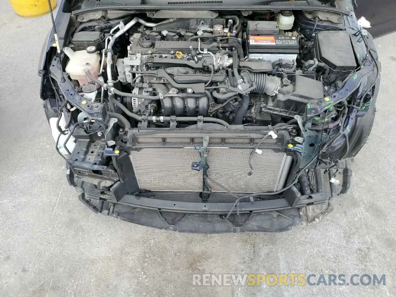 11 Фотография поврежденного автомобиля JTDS4RCE5LJ036595 TOYOTA COROLLA 2020