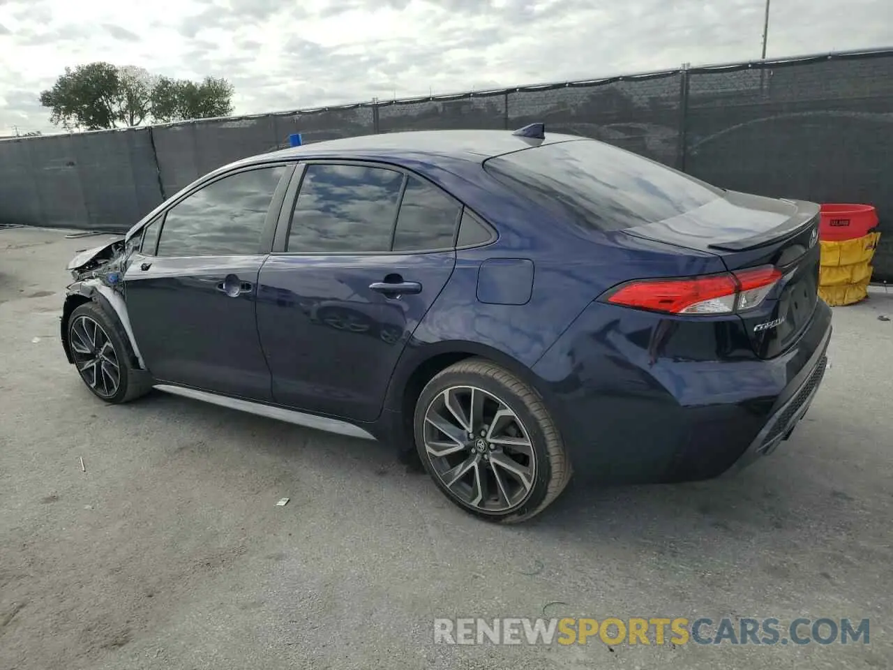 2 Фотография поврежденного автомобиля JTDS4RCE5LJ036595 TOYOTA COROLLA 2020