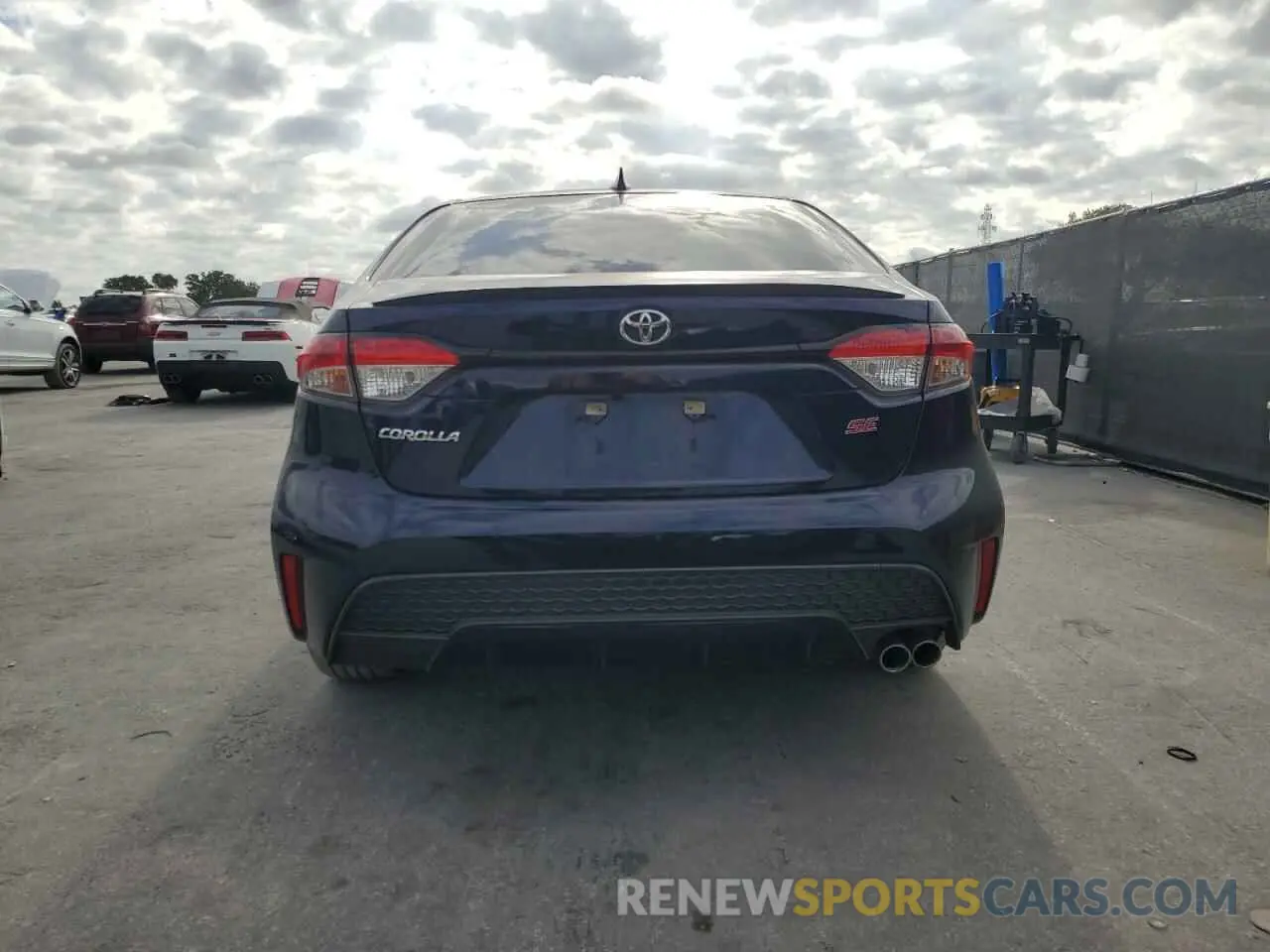 6 Фотография поврежденного автомобиля JTDS4RCE5LJ036595 TOYOTA COROLLA 2020