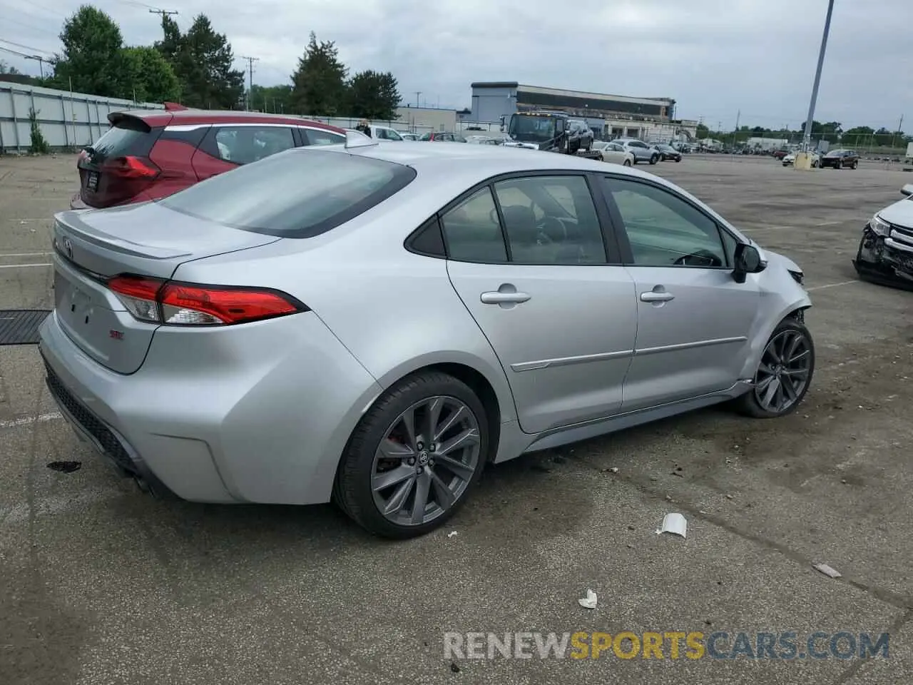 3 Photograph of a damaged car JTDS4RCE6LJ013889 TOYOTA COROLLA 2020