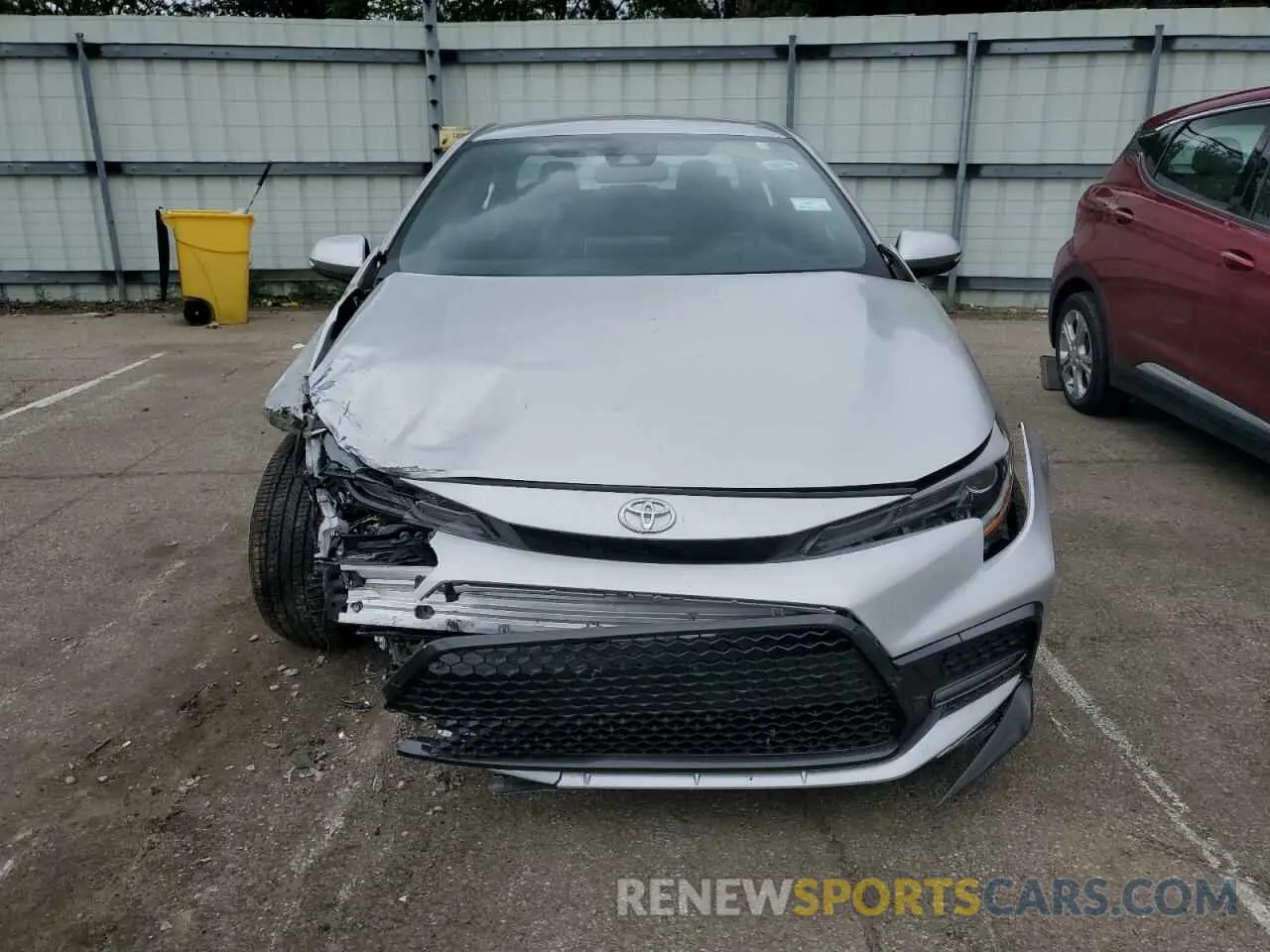 5 Photograph of a damaged car JTDS4RCE6LJ013889 TOYOTA COROLLA 2020
