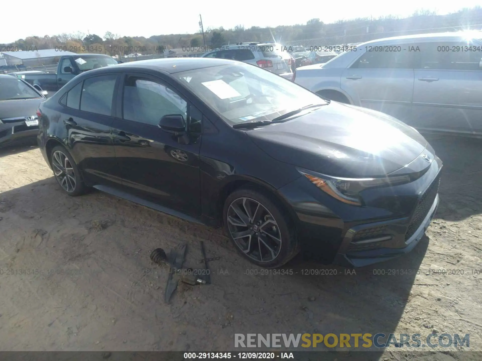 1 Photograph of a damaged car JTDS4RCE6LJ021328 TOYOTA COROLLA 2020