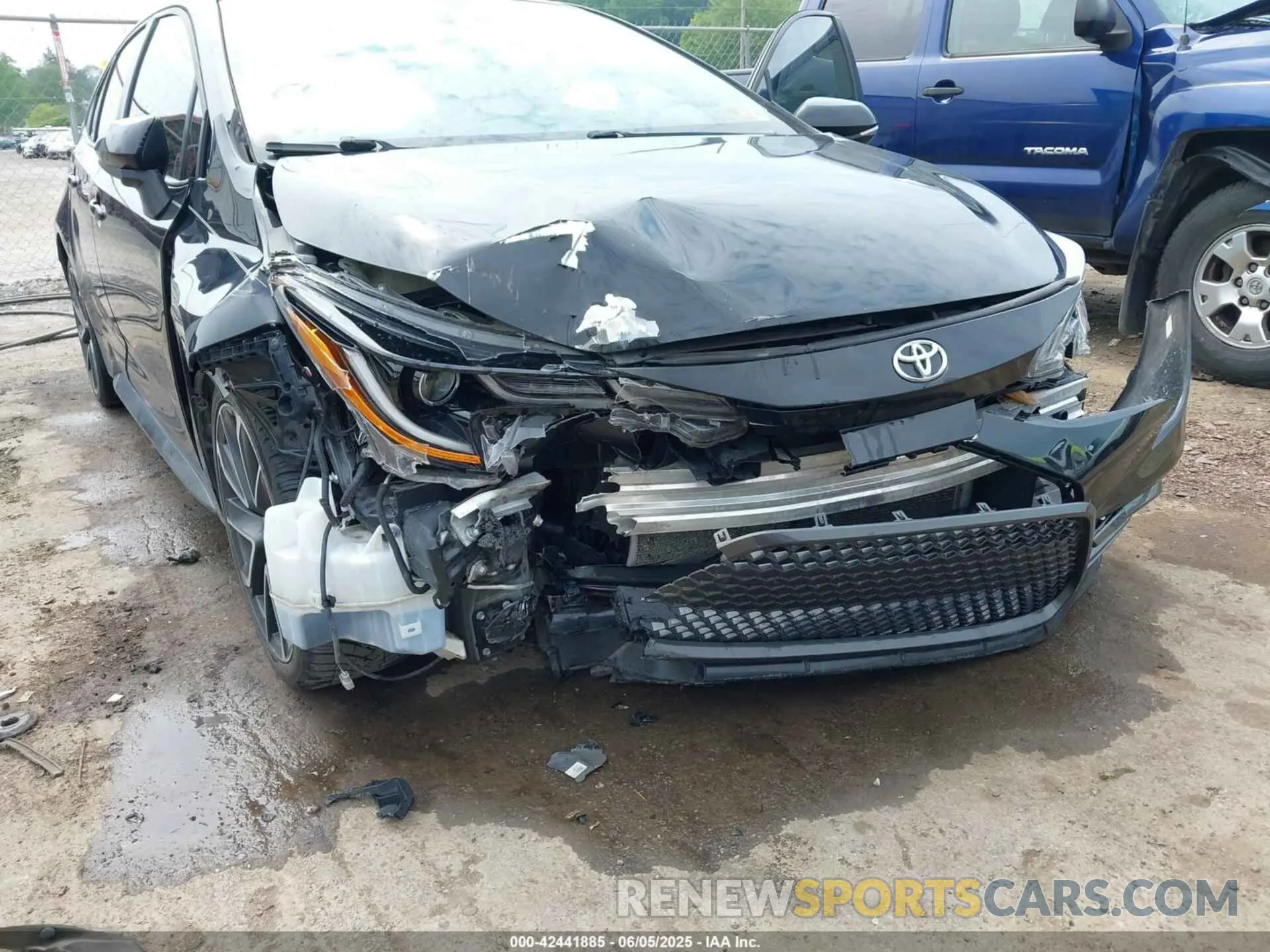 6 Photograph of a damaged car JTDS4RCE6LJ021362 TOYOTA COROLLA 2020