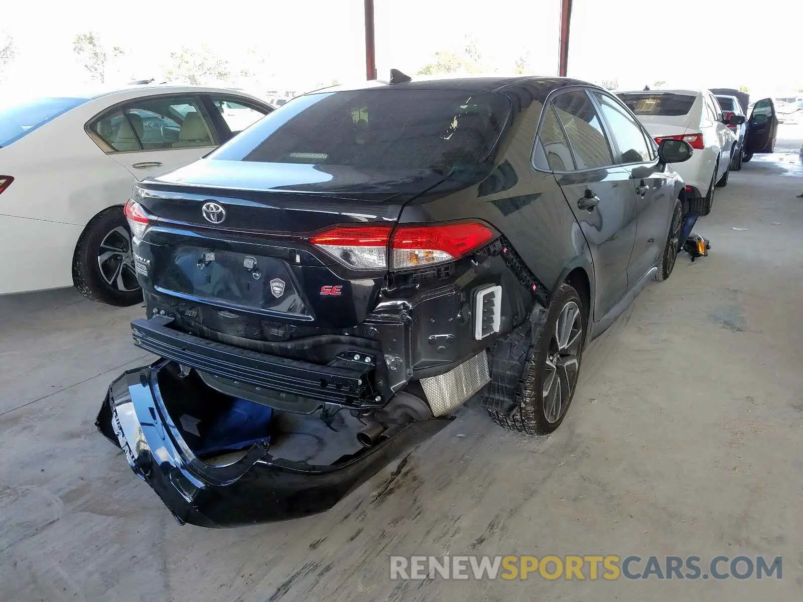 4 Photograph of a damaged car JTDS4RCE6LJ022169 TOYOTA COROLLA 2020