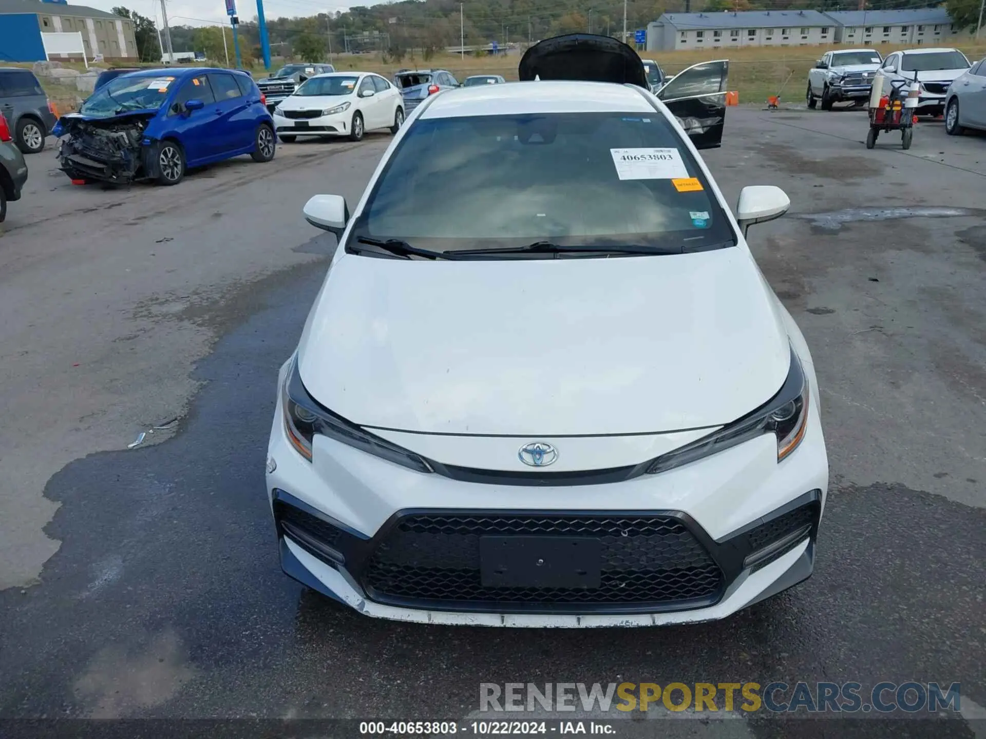 12 Photograph of a damaged car JTDS4RCE6LJ022236 TOYOTA COROLLA 2020
