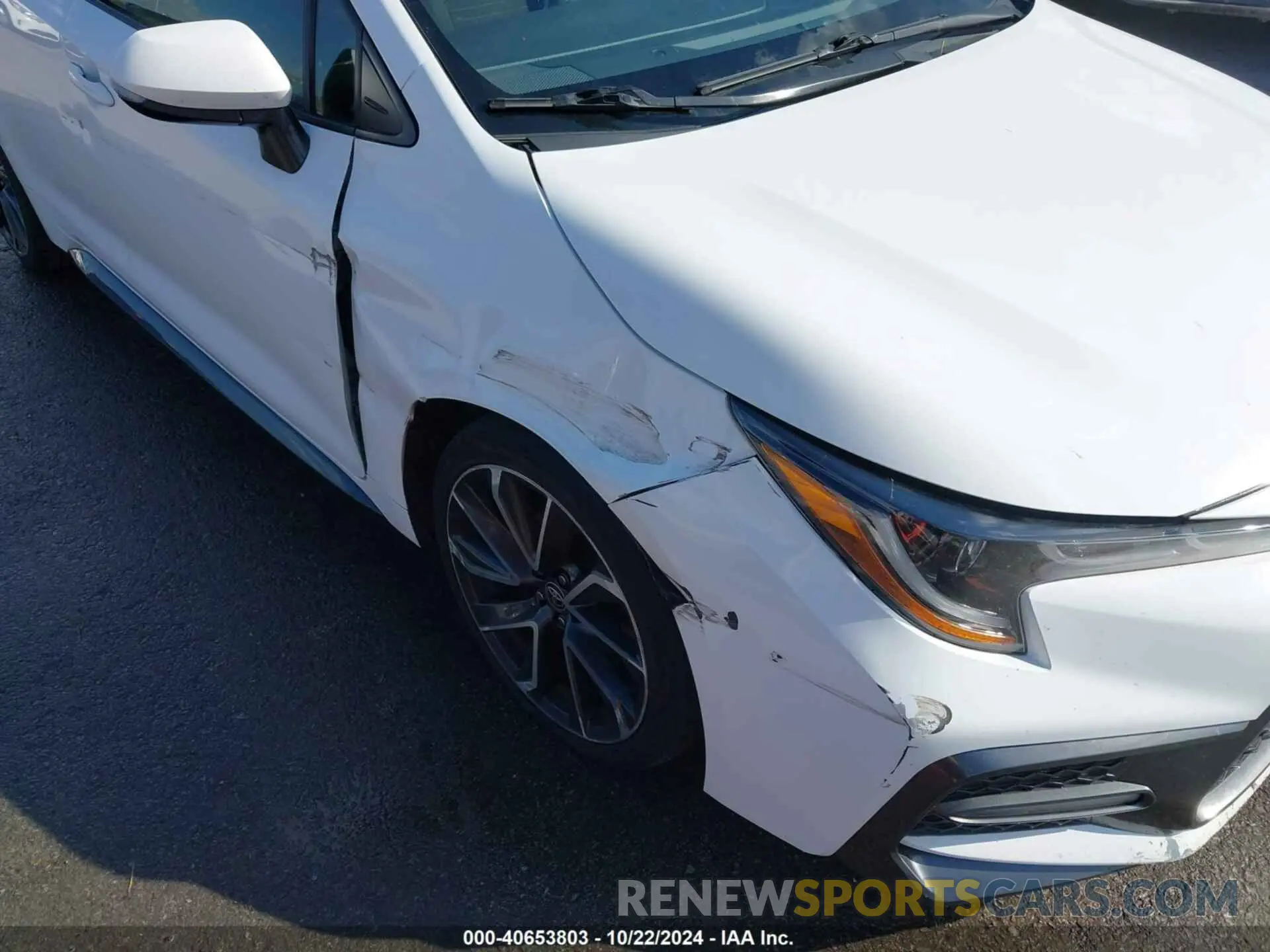 6 Photograph of a damaged car JTDS4RCE6LJ022236 TOYOTA COROLLA 2020