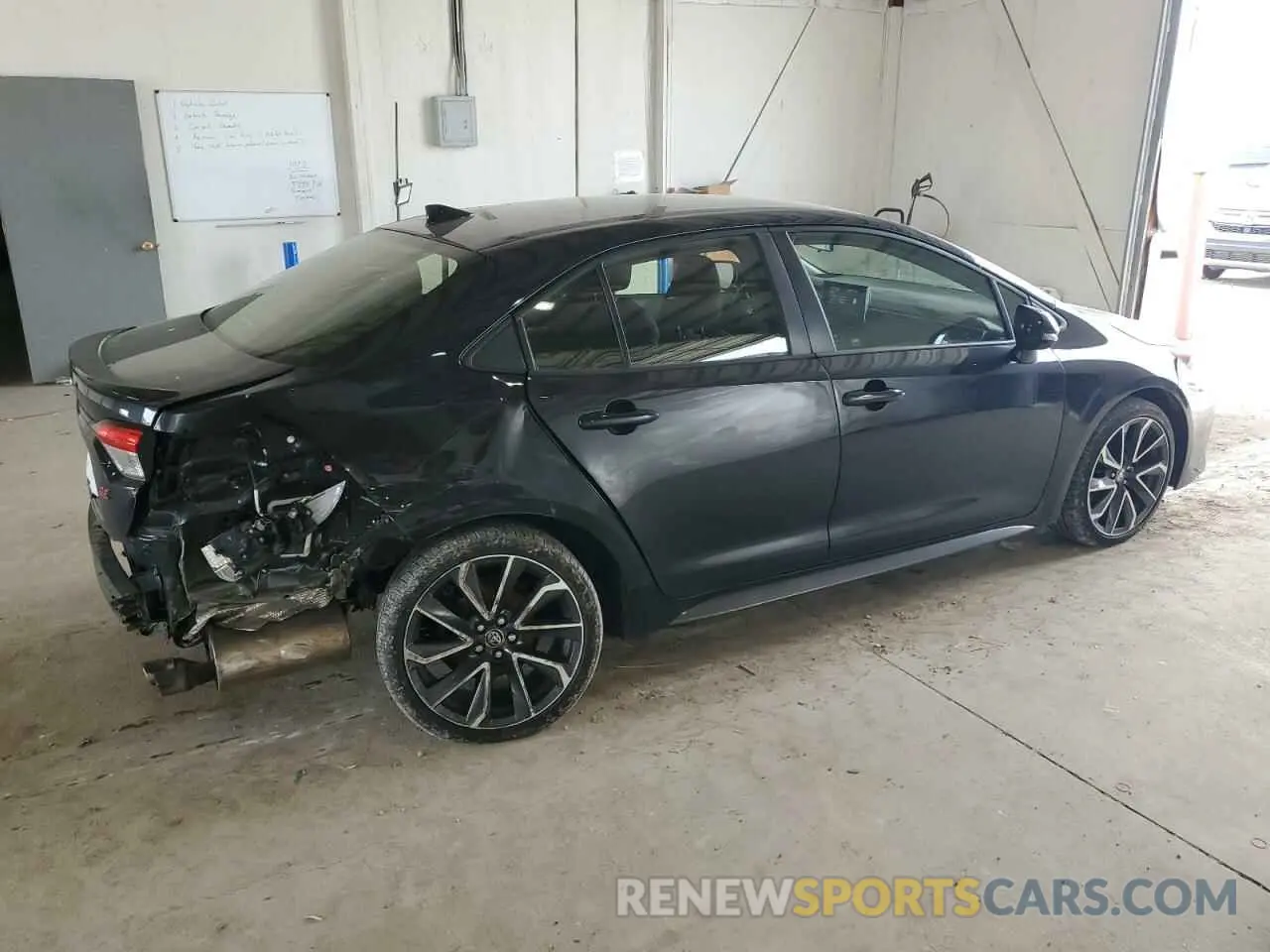 3 Photograph of a damaged car JTDS4RCE6LJ029591 TOYOTA COROLLA 2020
