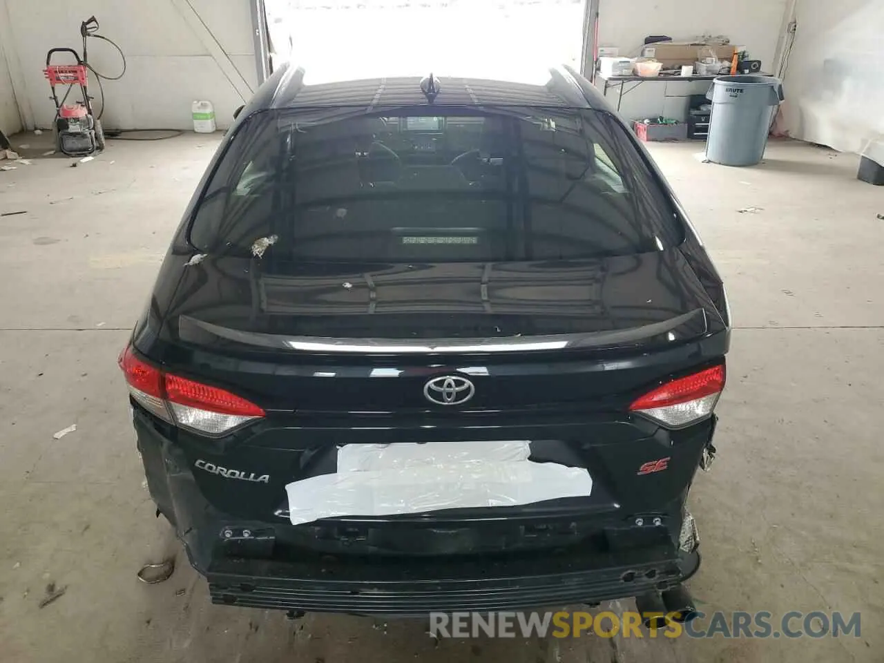 6 Photograph of a damaged car JTDS4RCE6LJ029591 TOYOTA COROLLA 2020