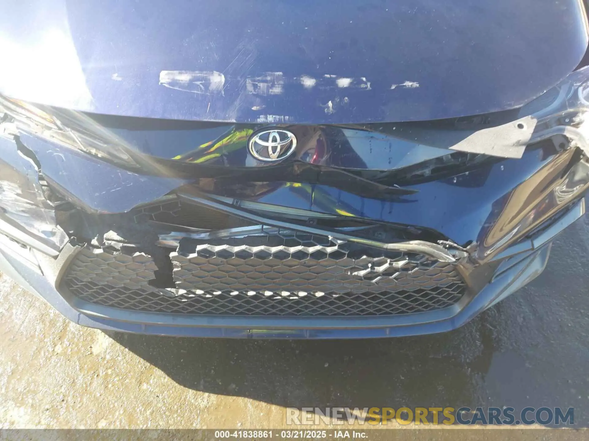 6 Фотография поврежденного автомобиля JTDS4RCE6LJ040770 TOYOTA COROLLA 2020