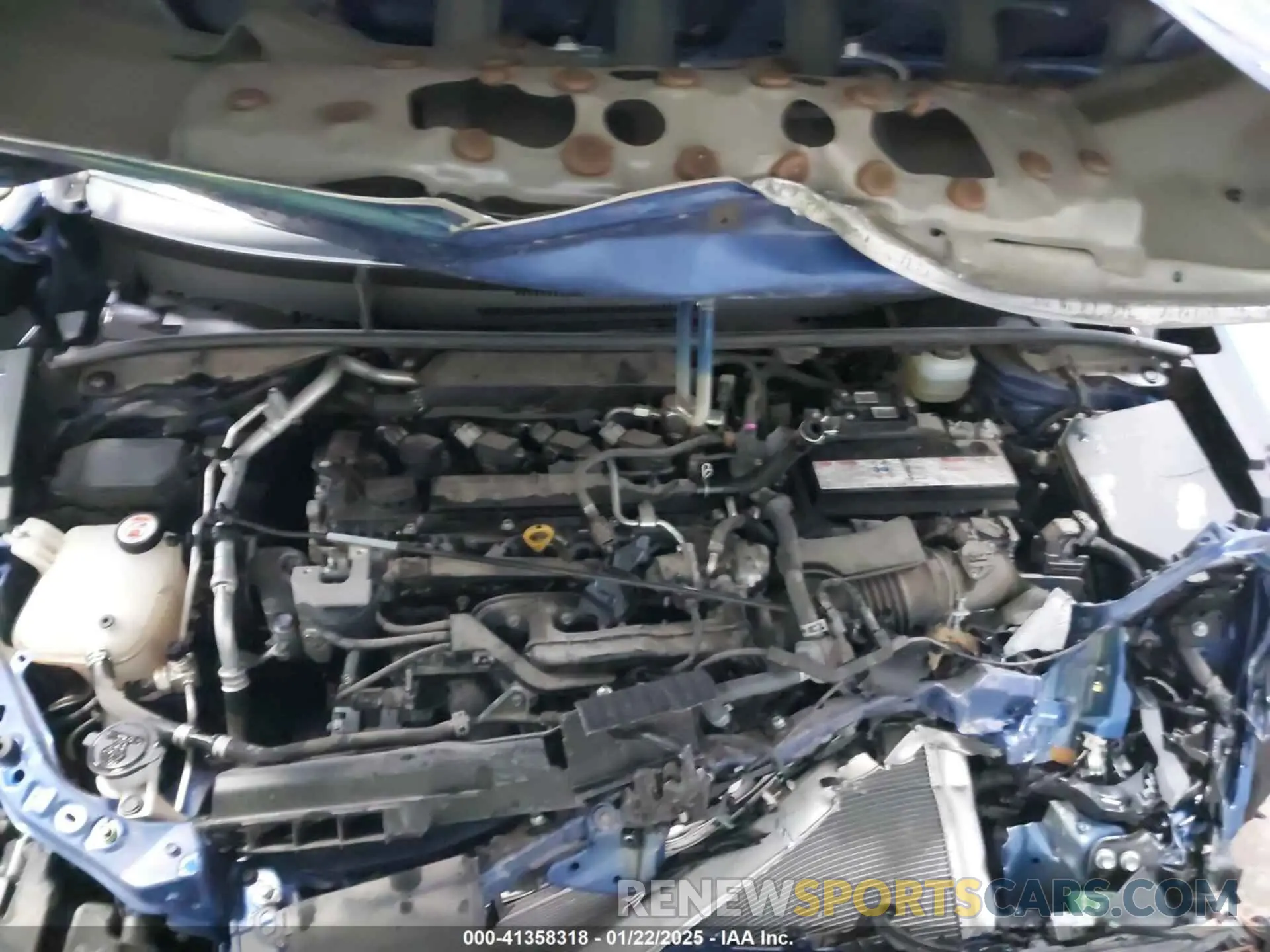 10 Фотография поврежденного автомобиля JTDS4RCE6LJ041871 TOYOTA COROLLA 2020