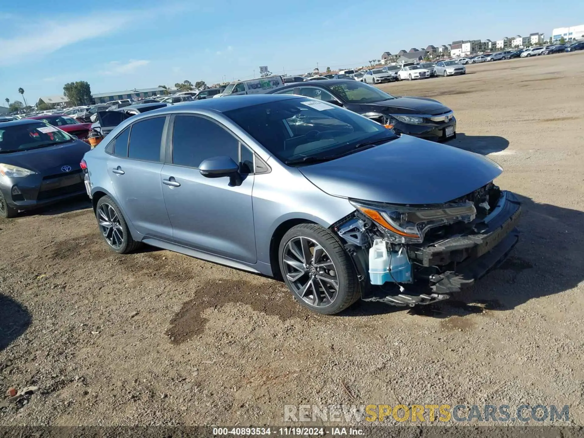 1 Фотография поврежденного автомобиля JTDS4RCE6LJ047802 TOYOTA COROLLA 2020
