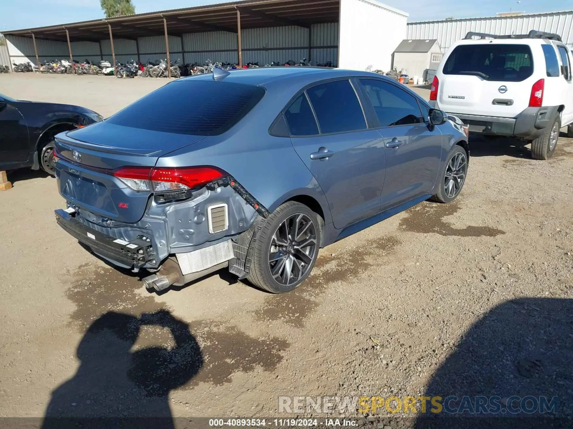4 Фотография поврежденного автомобиля JTDS4RCE6LJ047802 TOYOTA COROLLA 2020