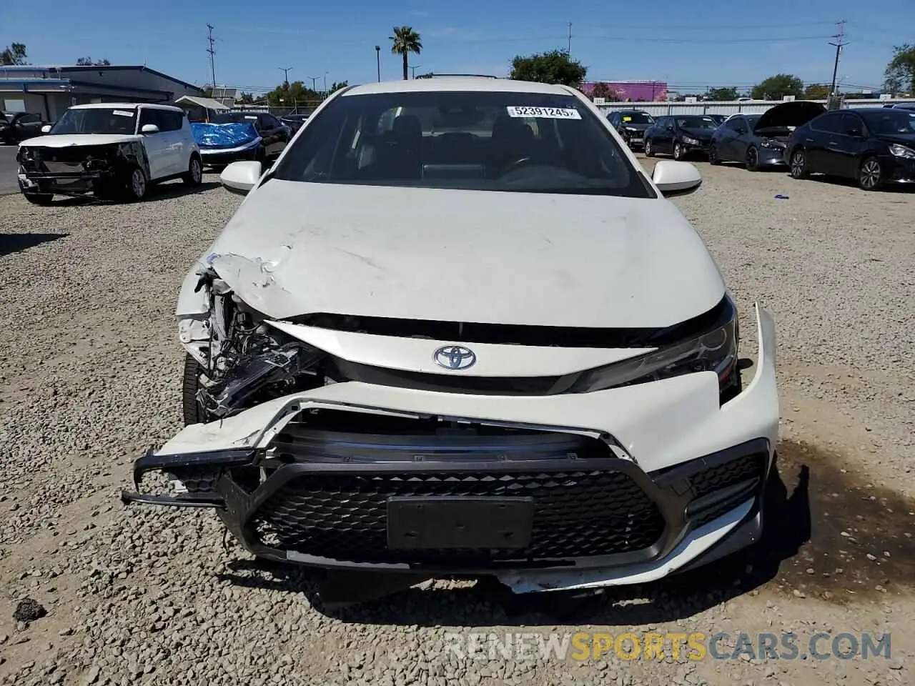5 Photograph of a damaged car JTDS4RCE7LJ009219 TOYOTA COROLLA 2020