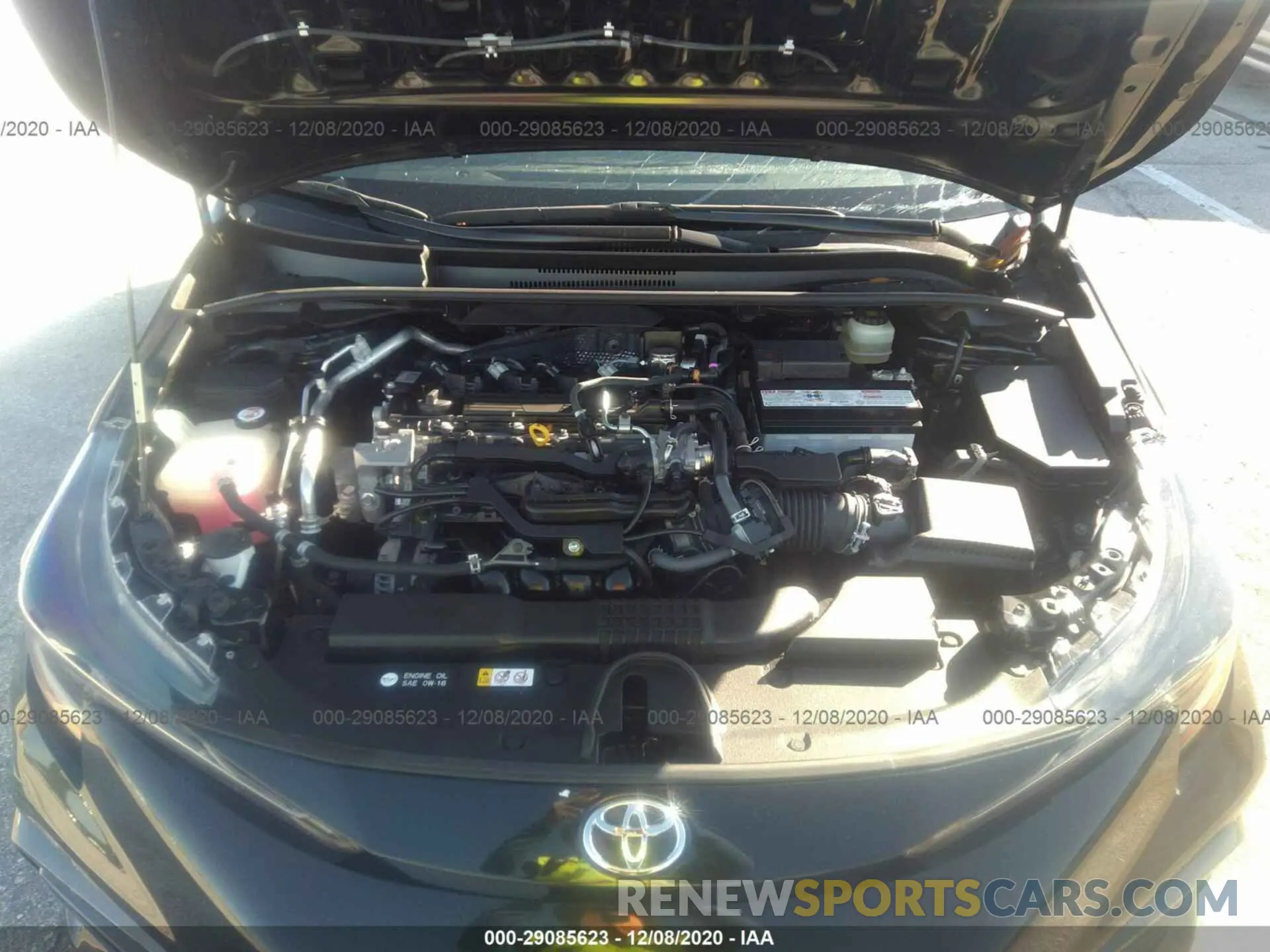 10 Photograph of a damaged car JTDS4RCE7LJ028644 TOYOTA COROLLA 2020