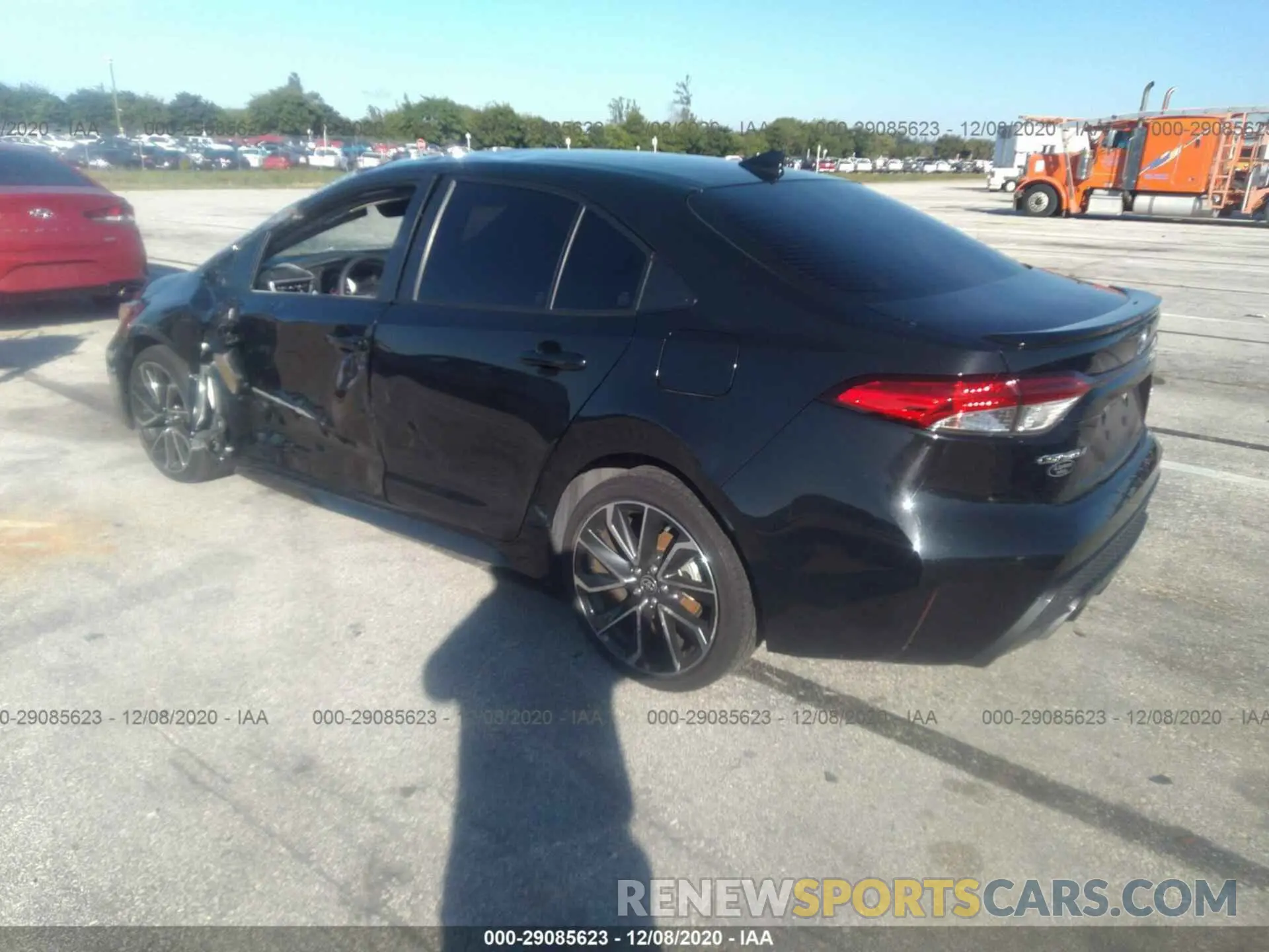 3 Photograph of a damaged car JTDS4RCE7LJ028644 TOYOTA COROLLA 2020