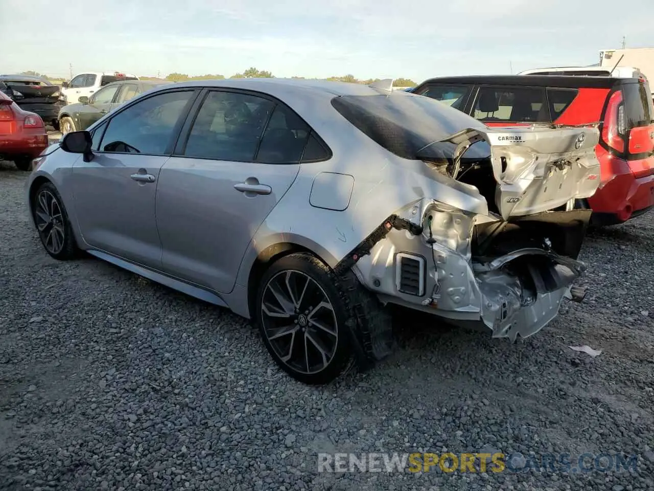 2 Photograph of a damaged car JTDS4RCE7LJ028921 TOYOTA COROLLA 2020