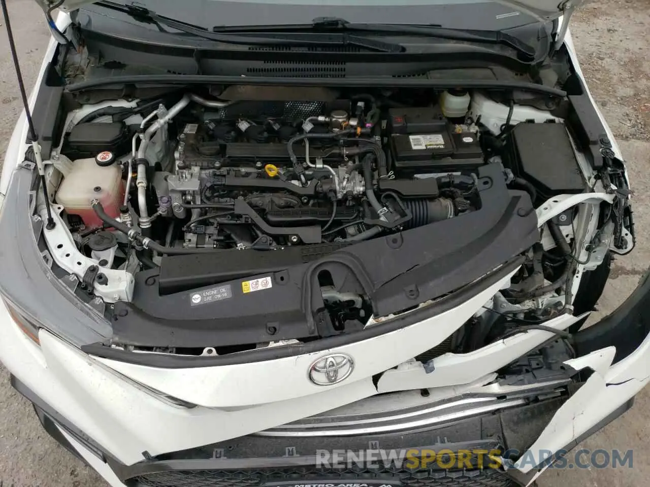 11 Photograph of a damaged car JTDS4RCE7LJ032516 TOYOTA COROLLA 2020