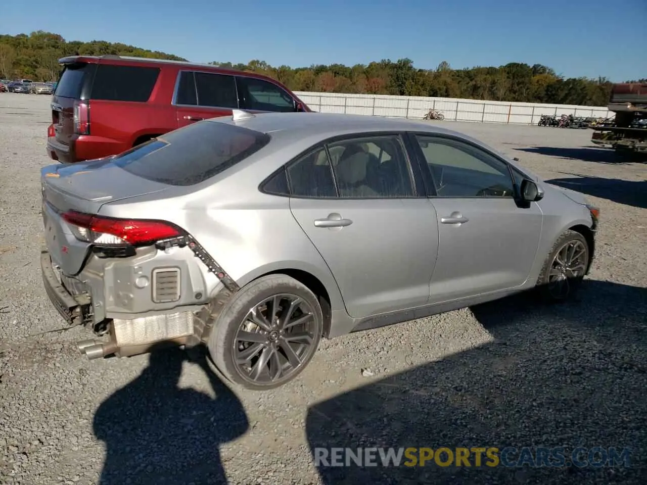 3 Photograph of a damaged car JTDS4RCE7LJ043290 TOYOTA COROLLA 2020