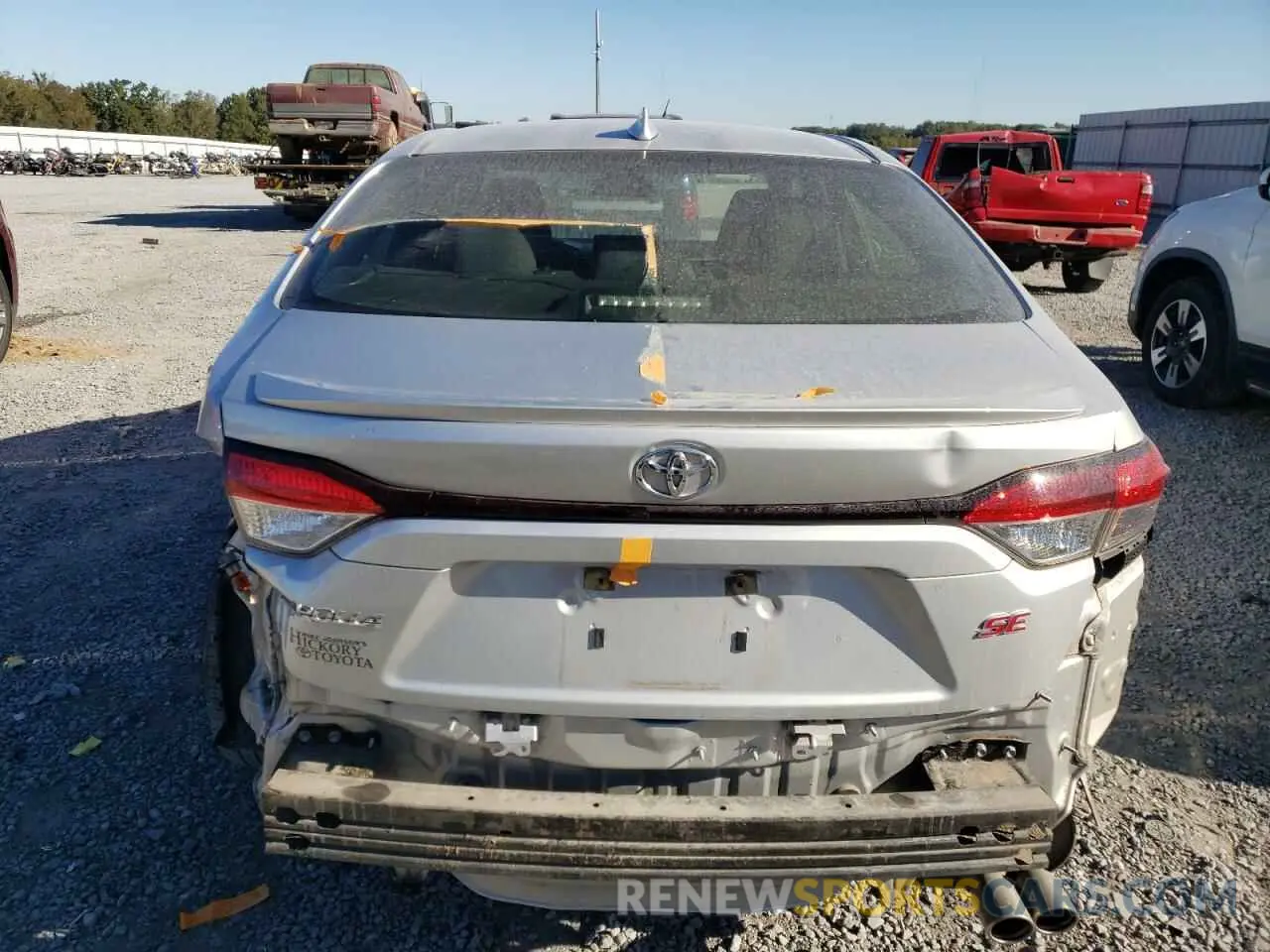 6 Photograph of a damaged car JTDS4RCE7LJ043290 TOYOTA COROLLA 2020
