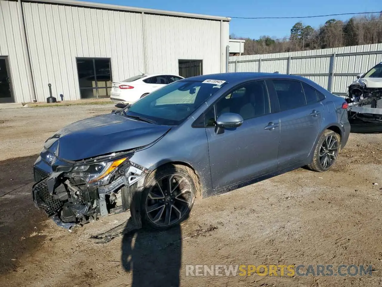 1 Photograph of a damaged car JTDS4RCE7LJ050711 TOYOTA COROLLA 2020