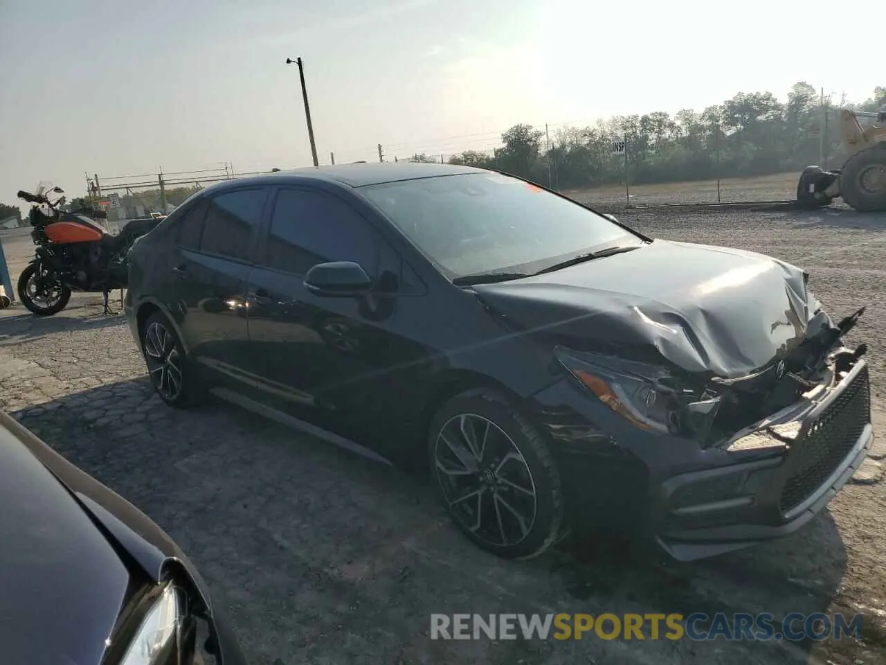 4 Photograph of a damaged car JTDS4RCE7LJ050966 TOYOTA COROLLA 2020