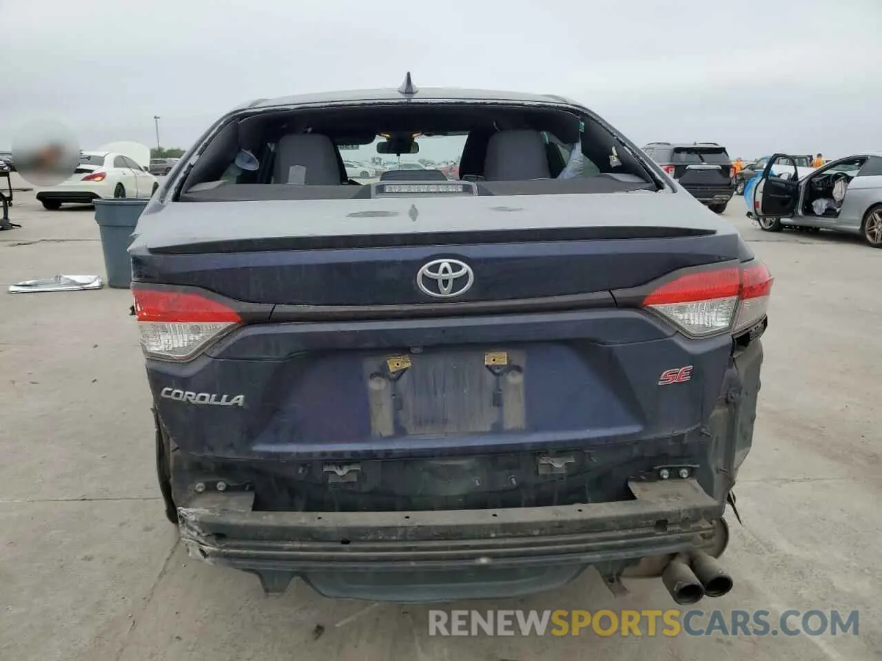 6 Photograph of a damaged car JTDS4RCE8LJ011920 TOYOTA COROLLA 2020