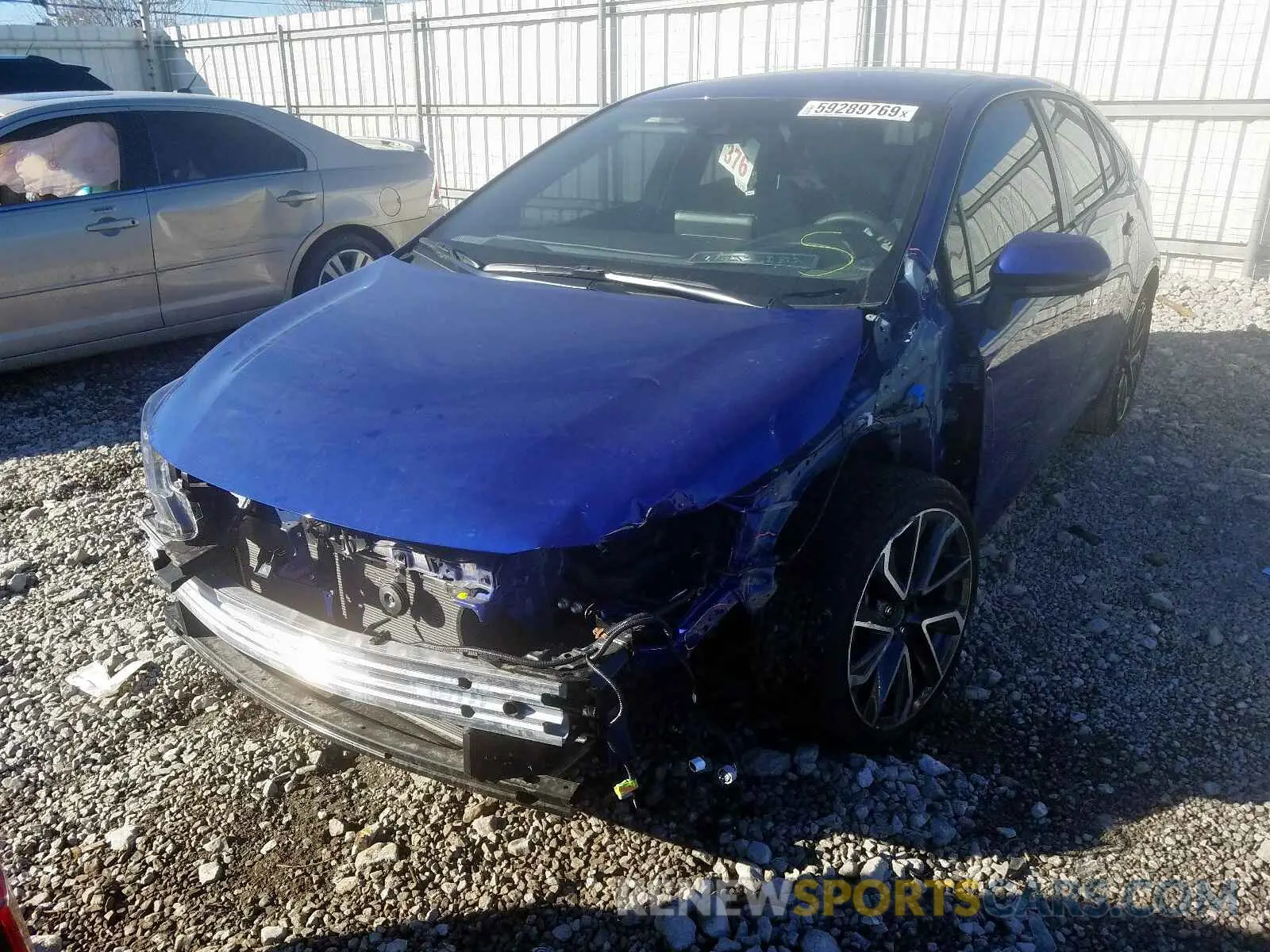 2 Photograph of a damaged car JTDS4RCE8LJ011982 TOYOTA COROLLA 2020