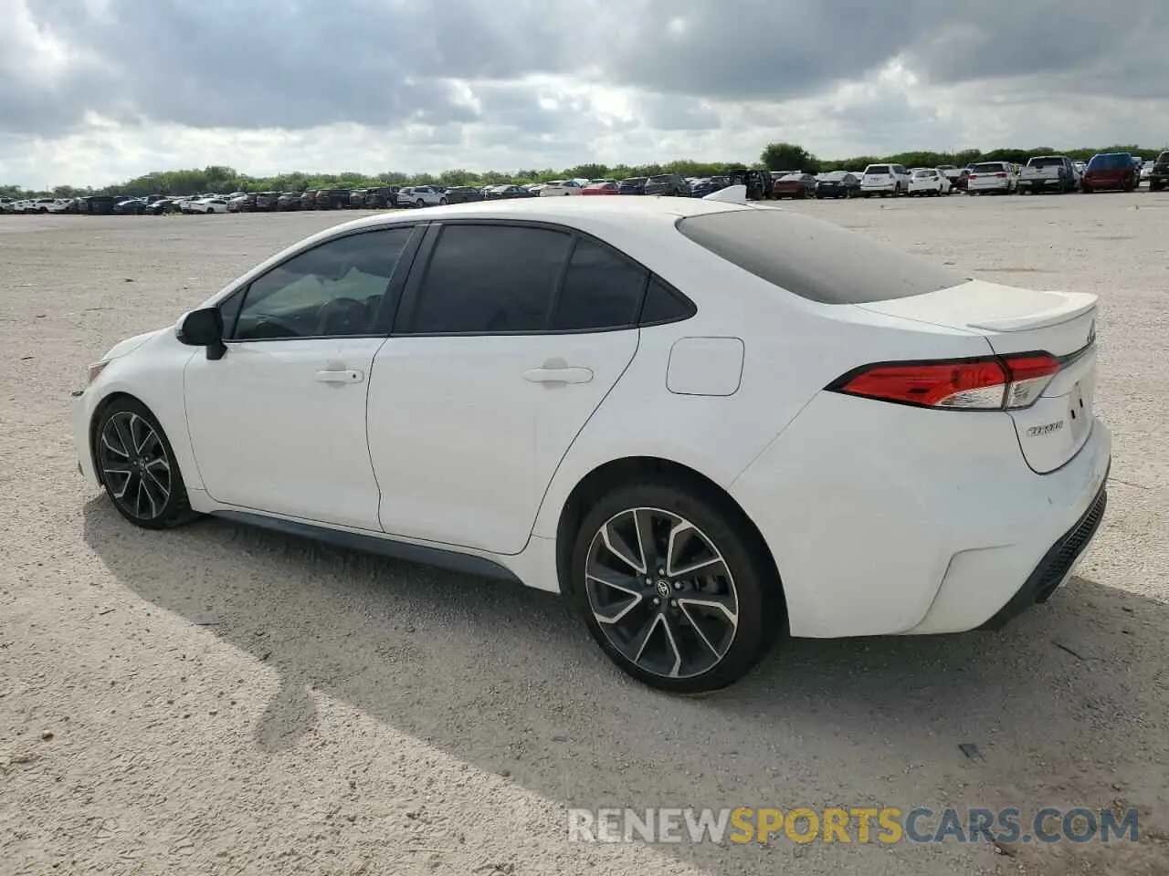 2 Photograph of a damaged car JTDS4RCE8LJ021931 TOYOTA COROLLA 2020