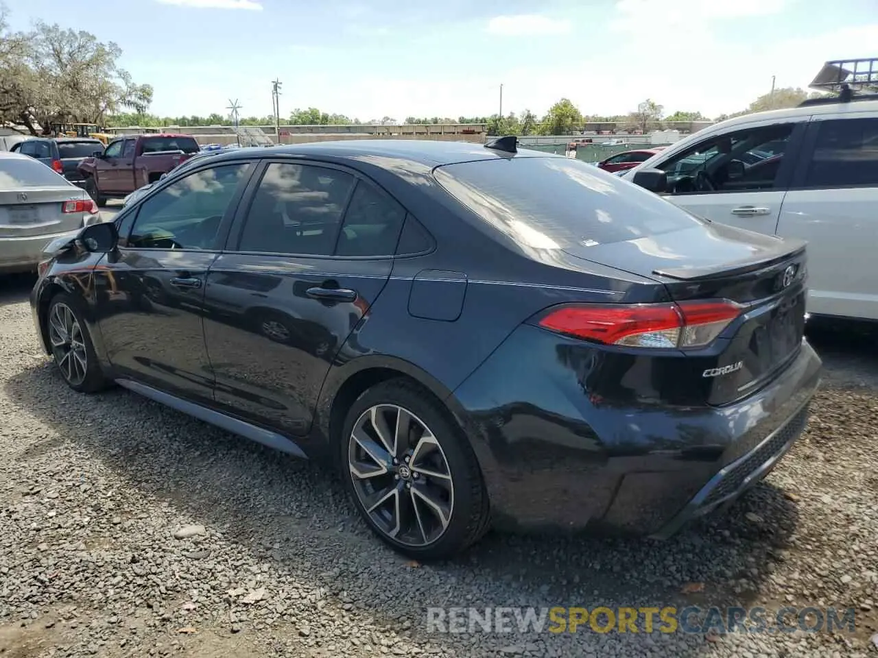 2 Фотография поврежденного автомобиля JTDS4RCE8LJ039636 TOYOTA COROLLA 2020