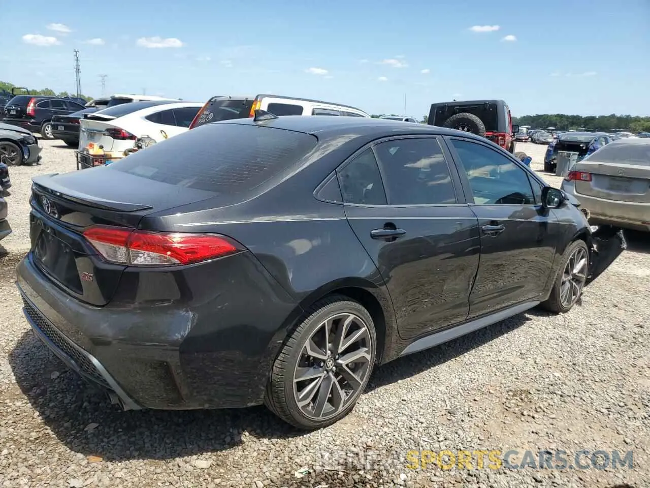 3 Фотография поврежденного автомобиля JTDS4RCE8LJ039636 TOYOTA COROLLA 2020