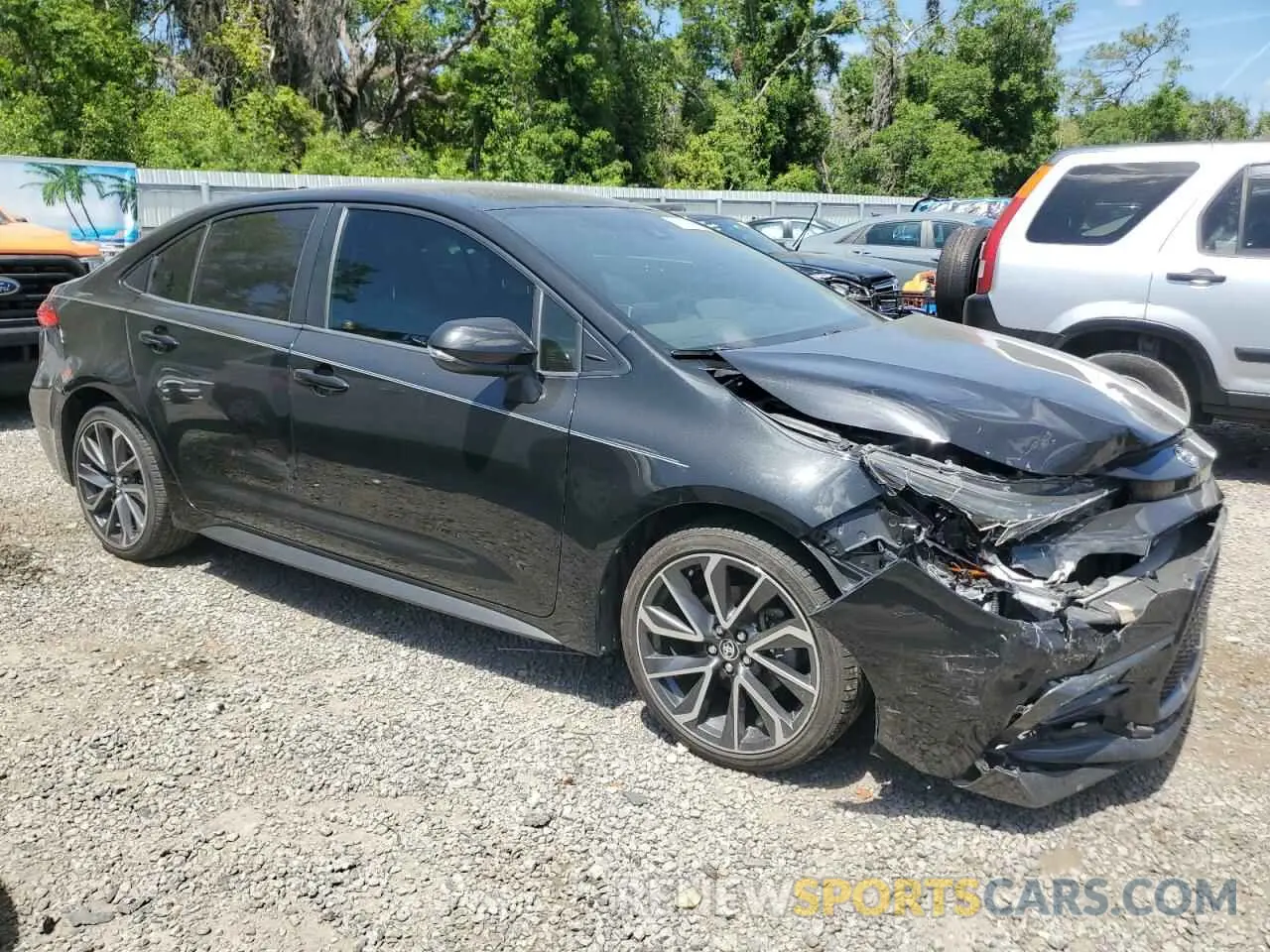 4 Фотография поврежденного автомобиля JTDS4RCE8LJ039636 TOYOTA COROLLA 2020