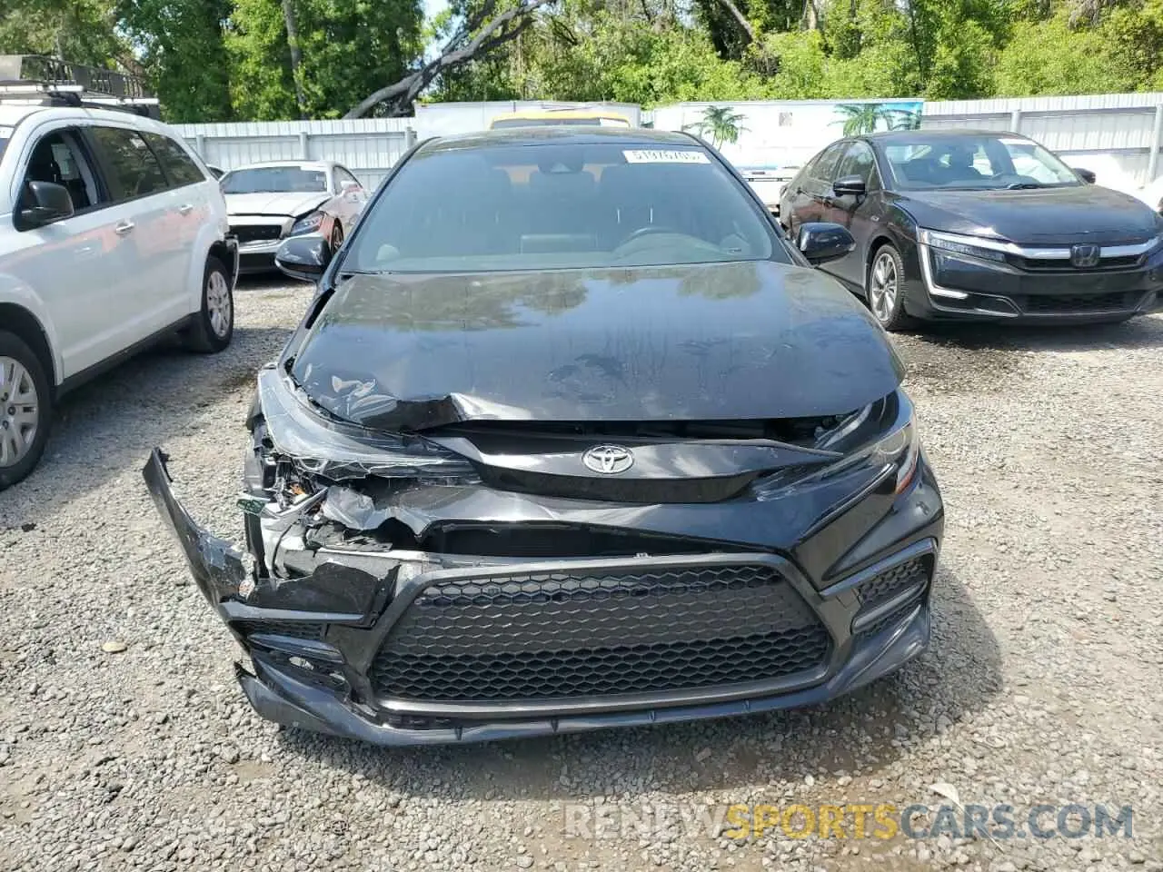 5 Фотография поврежденного автомобиля JTDS4RCE8LJ039636 TOYOTA COROLLA 2020