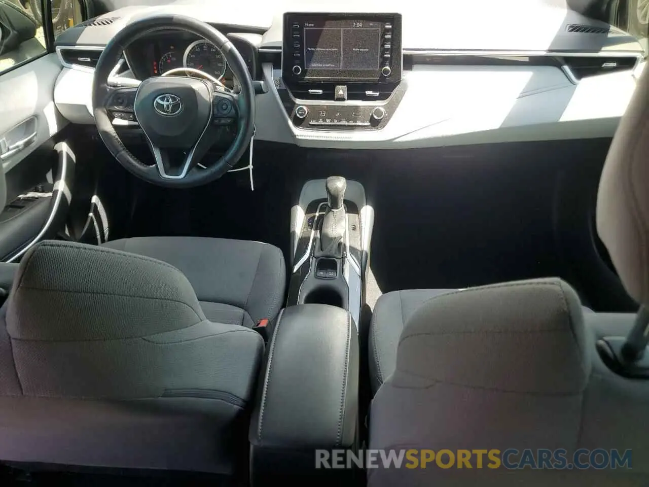 8 Фотография поврежденного автомобиля JTDS4RCE8LJ039636 TOYOTA COROLLA 2020