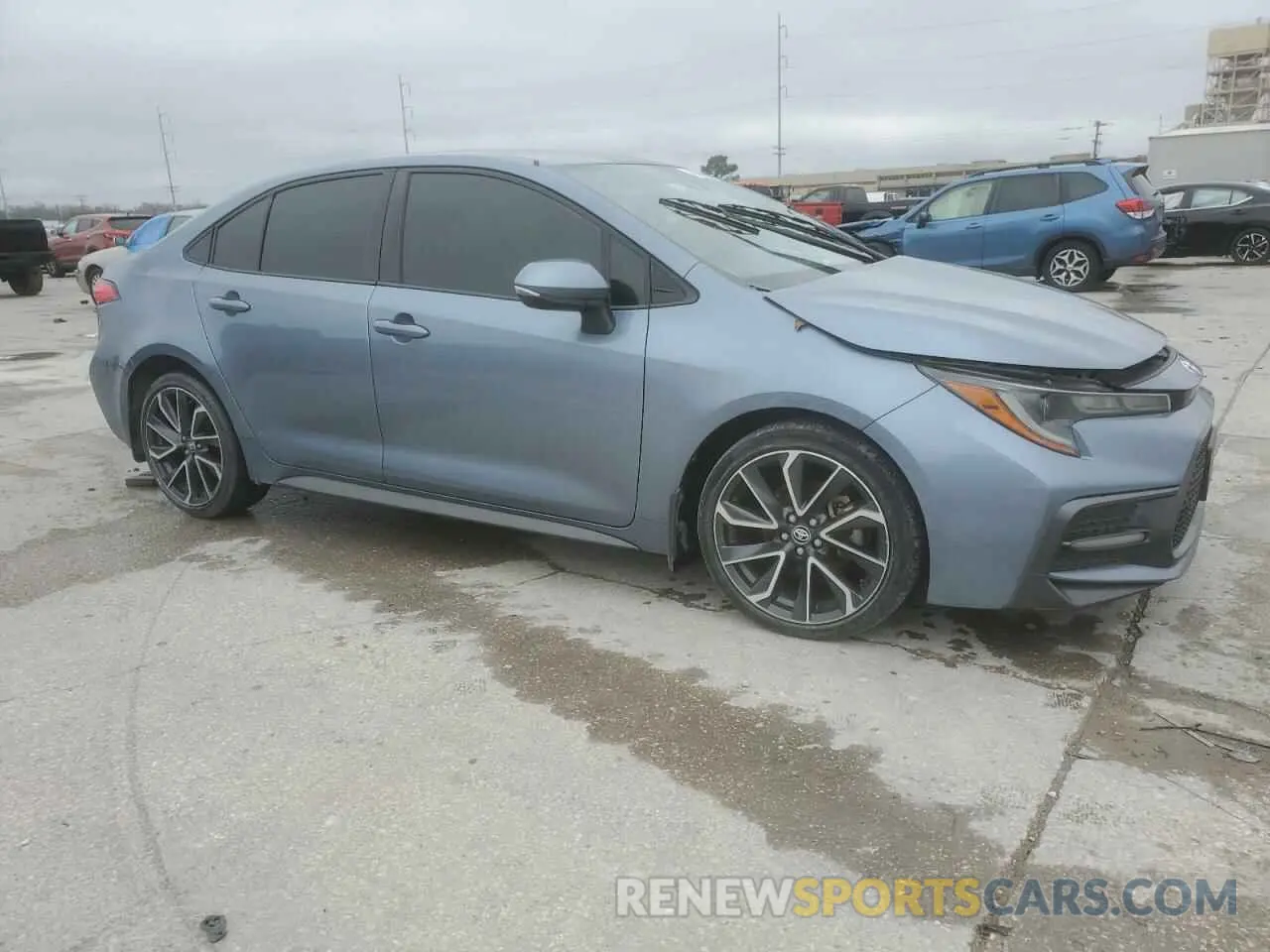4 Photograph of a damaged car JTDS4RCE8LJ041581 TOYOTA COROLLA 2020
