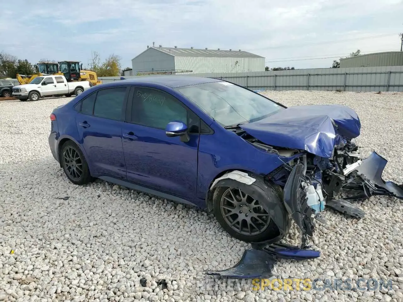 4 Photograph of a damaged car JTDS4RCE8LJ051172 TOYOTA COROLLA 2020