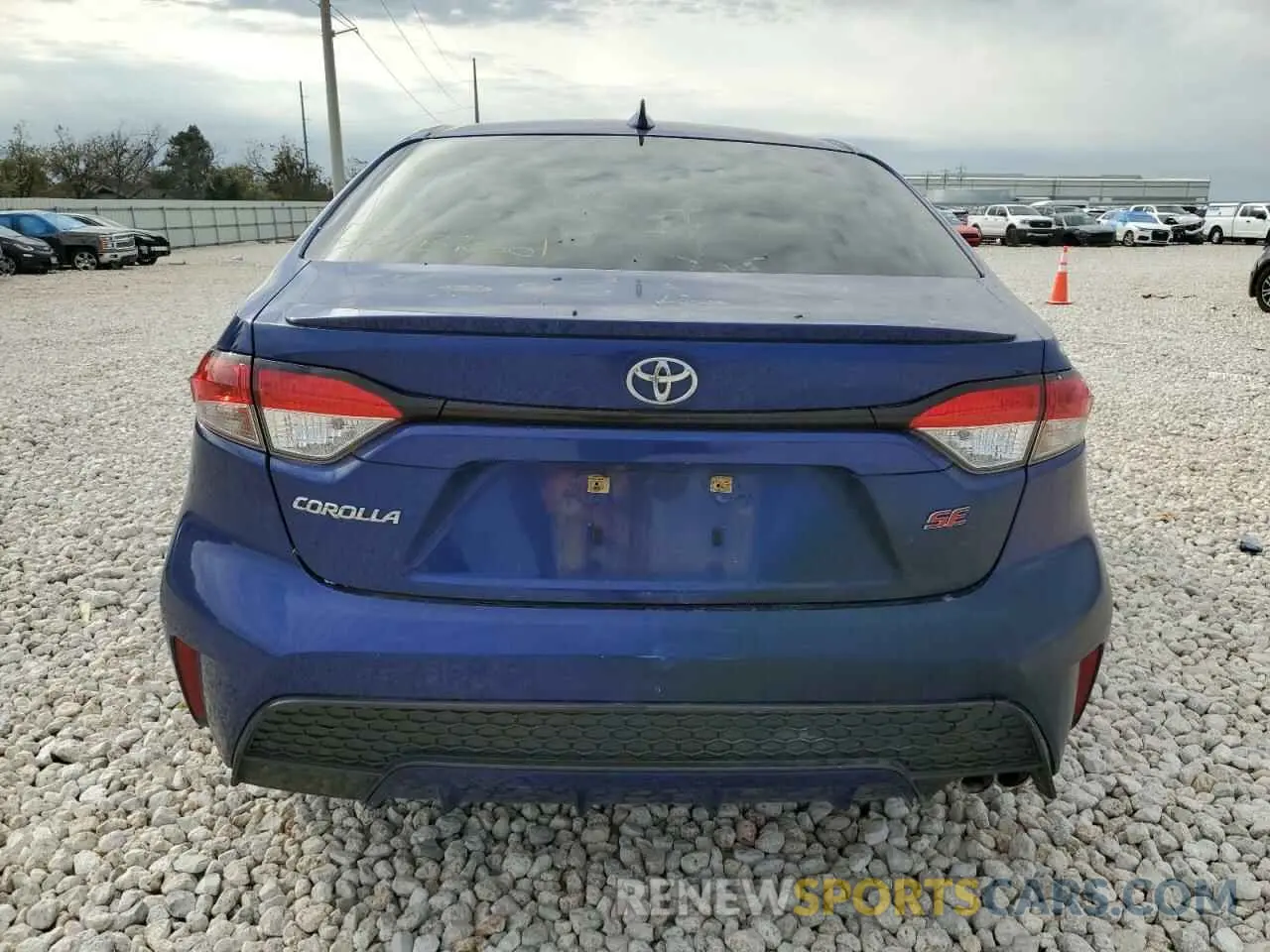 6 Photograph of a damaged car JTDS4RCE8LJ051172 TOYOTA COROLLA 2020